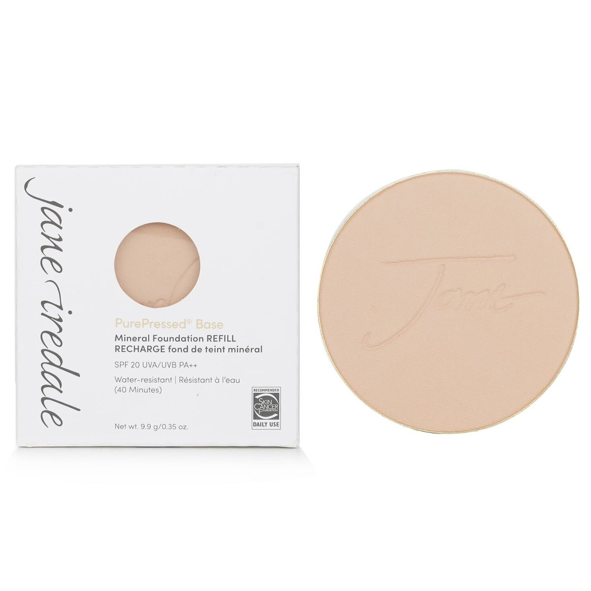 Purepressed Base Mineral Foundation Refill Spf 20