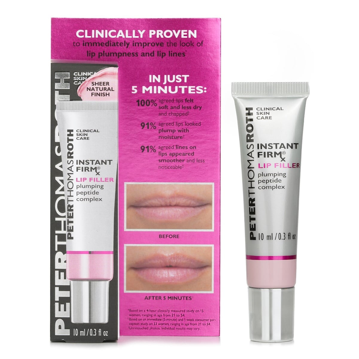 Instant Firm Lip Filler Plumping Peptide Complex