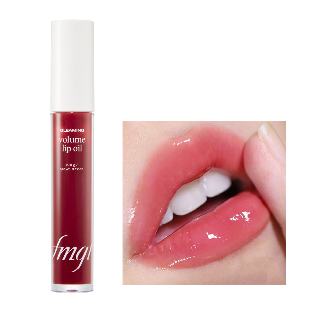 Fmgt.gleaming Volume Lip Oil 08 Deep Cherry