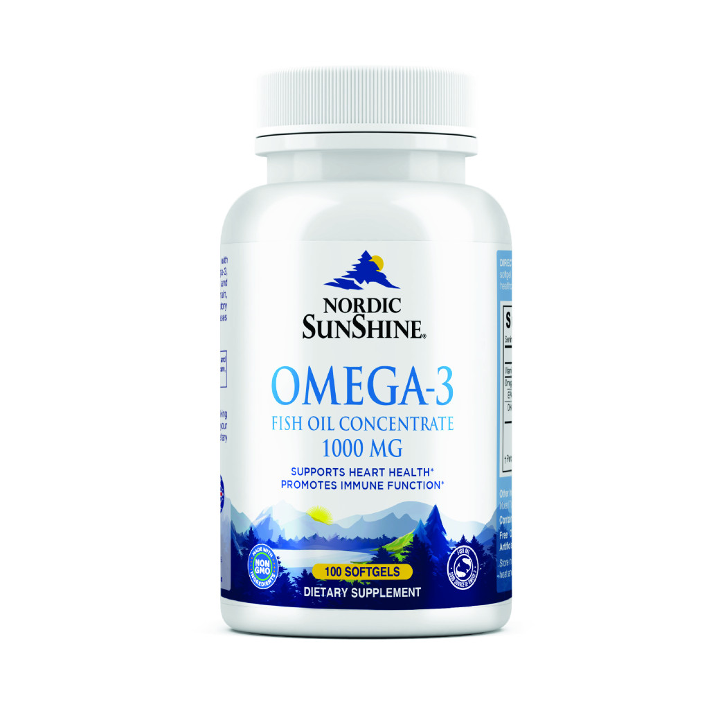 Omega-3 Fish Oil Supports Heart, Immunity, Joint & Brain Function