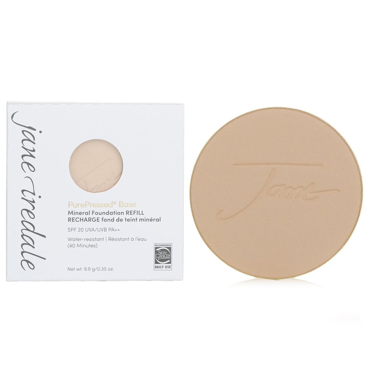 Purepressed Base Mineral Foundation Refill Spf 20