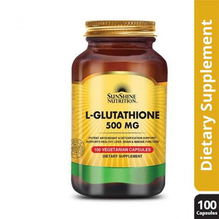 Nutrition L-glutathione 500 Mg Vegetarian Capsules