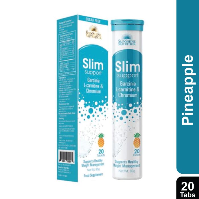 Nutrition Slim Support Efferv Pineapple Tabs