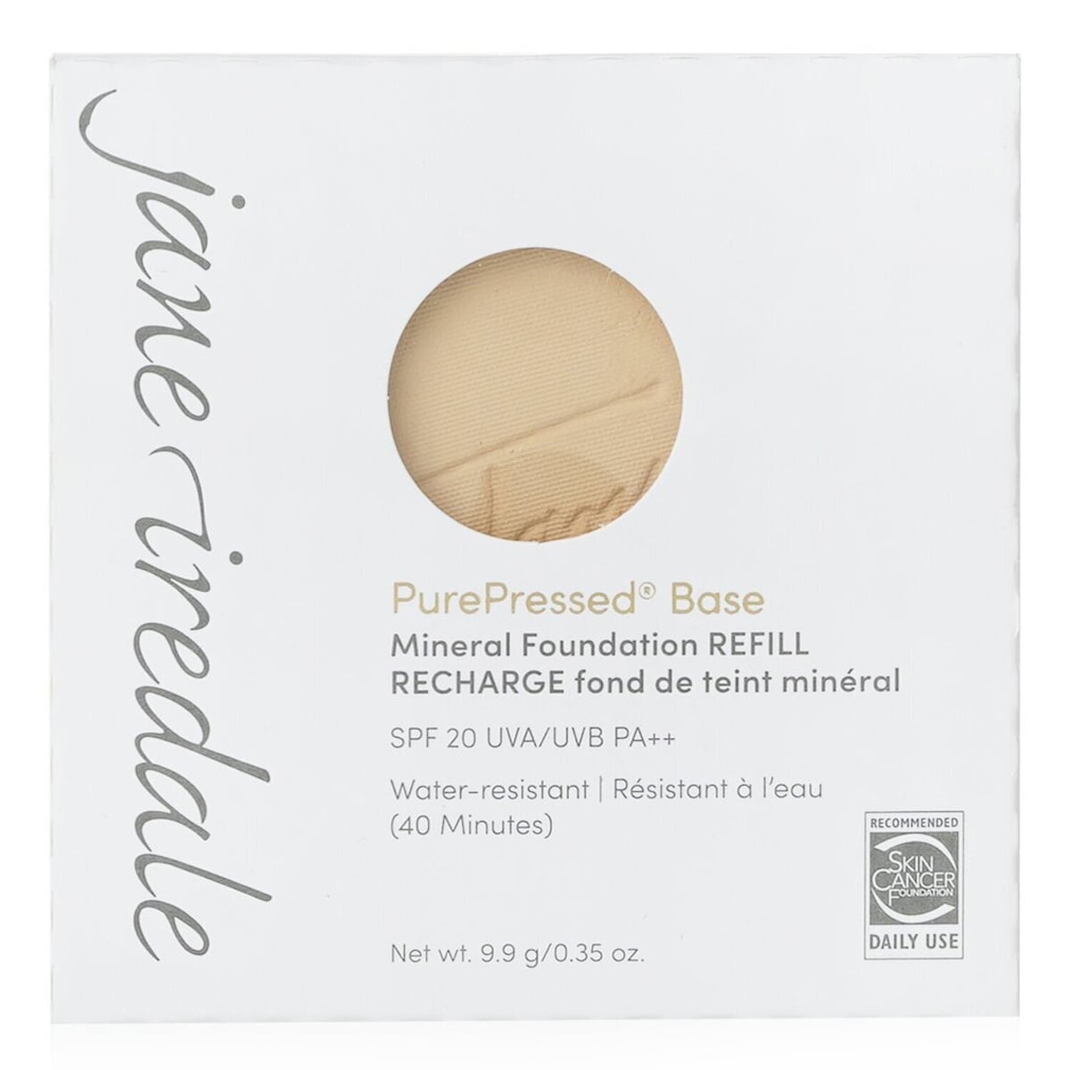 Purepressed Base Mineral Foundation Refill Spf 20