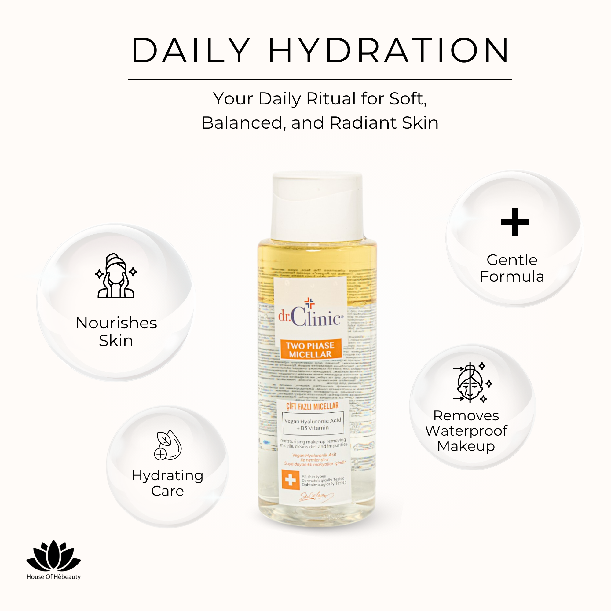 Prebiotic Two-phase Micellar Water