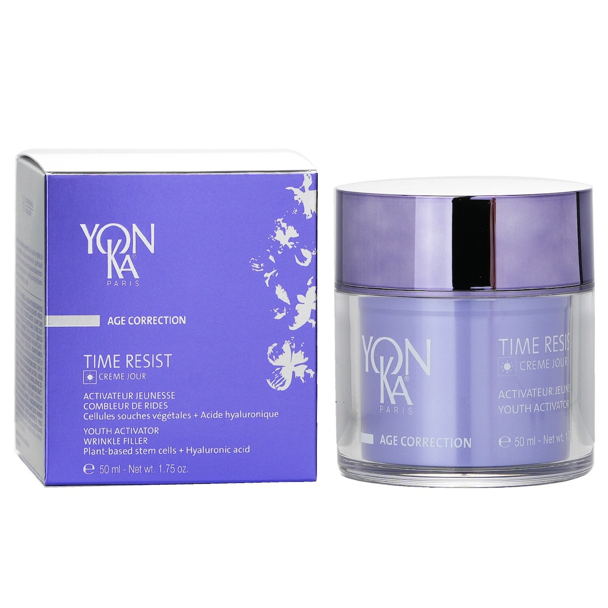 Age Correction Time Resist Creme Jour With Plant-based Stem Cells - Youth Activator - Wrinkle Filler