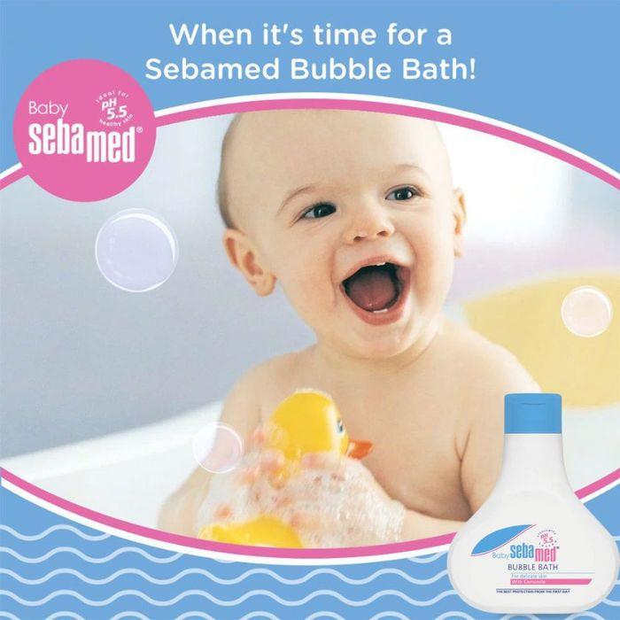 Baby Bubble Bath, Soap-free Ph 5.5 Gentle Wash For Newborns