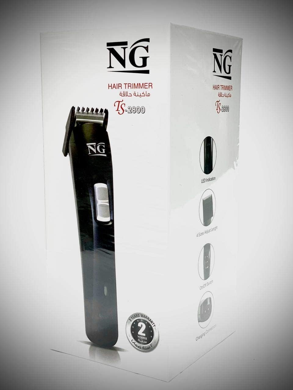 Hair Trimmer - Led Indicator For Convenient Styling & Sensitive Skin