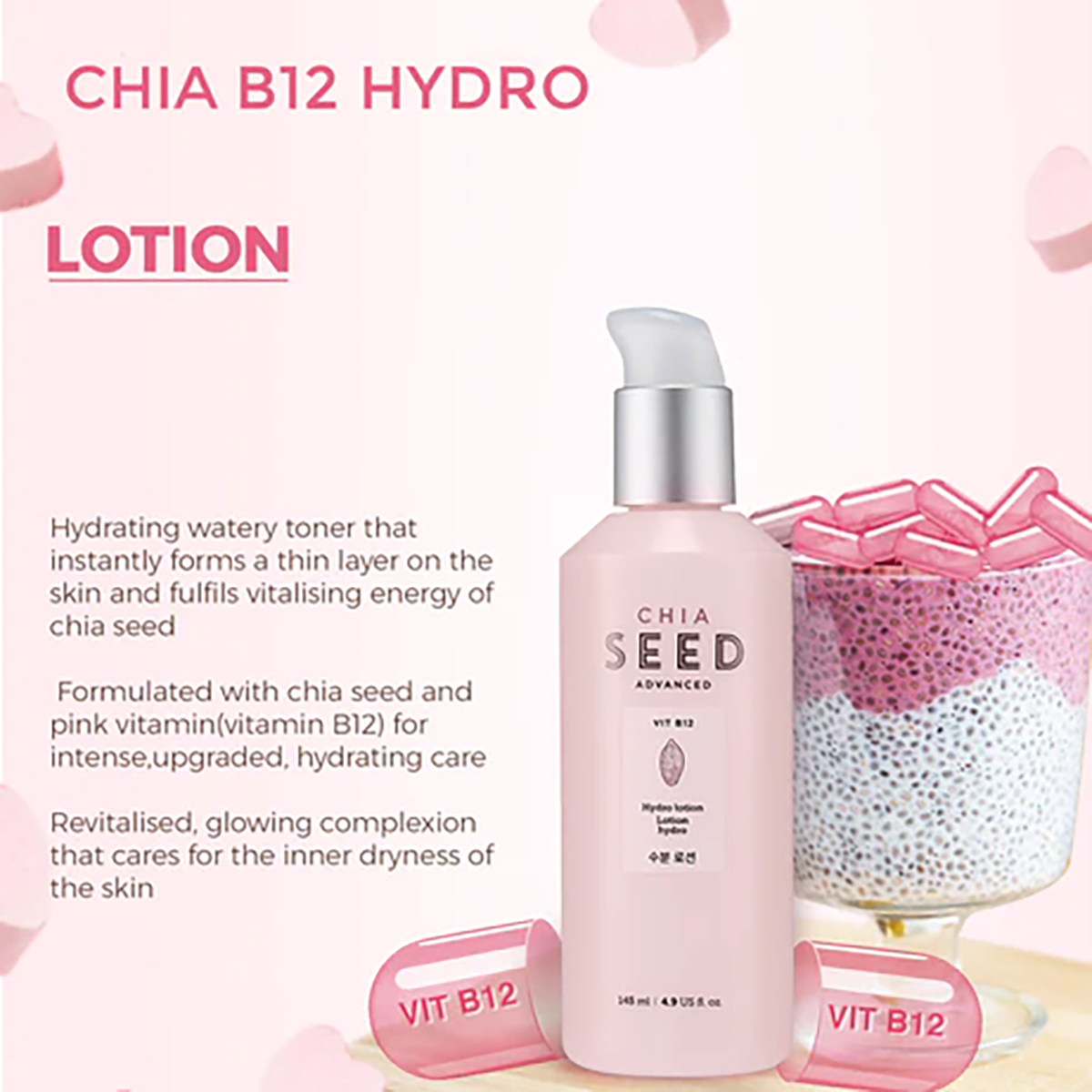 Chia Seed Hydro Lotion