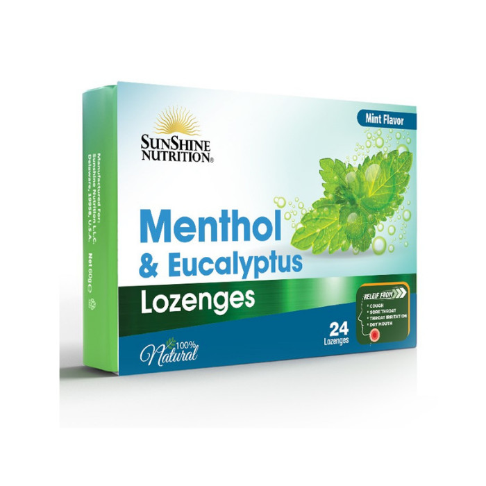Nutrition Menthol & Eucalyptus Lozenges Mint