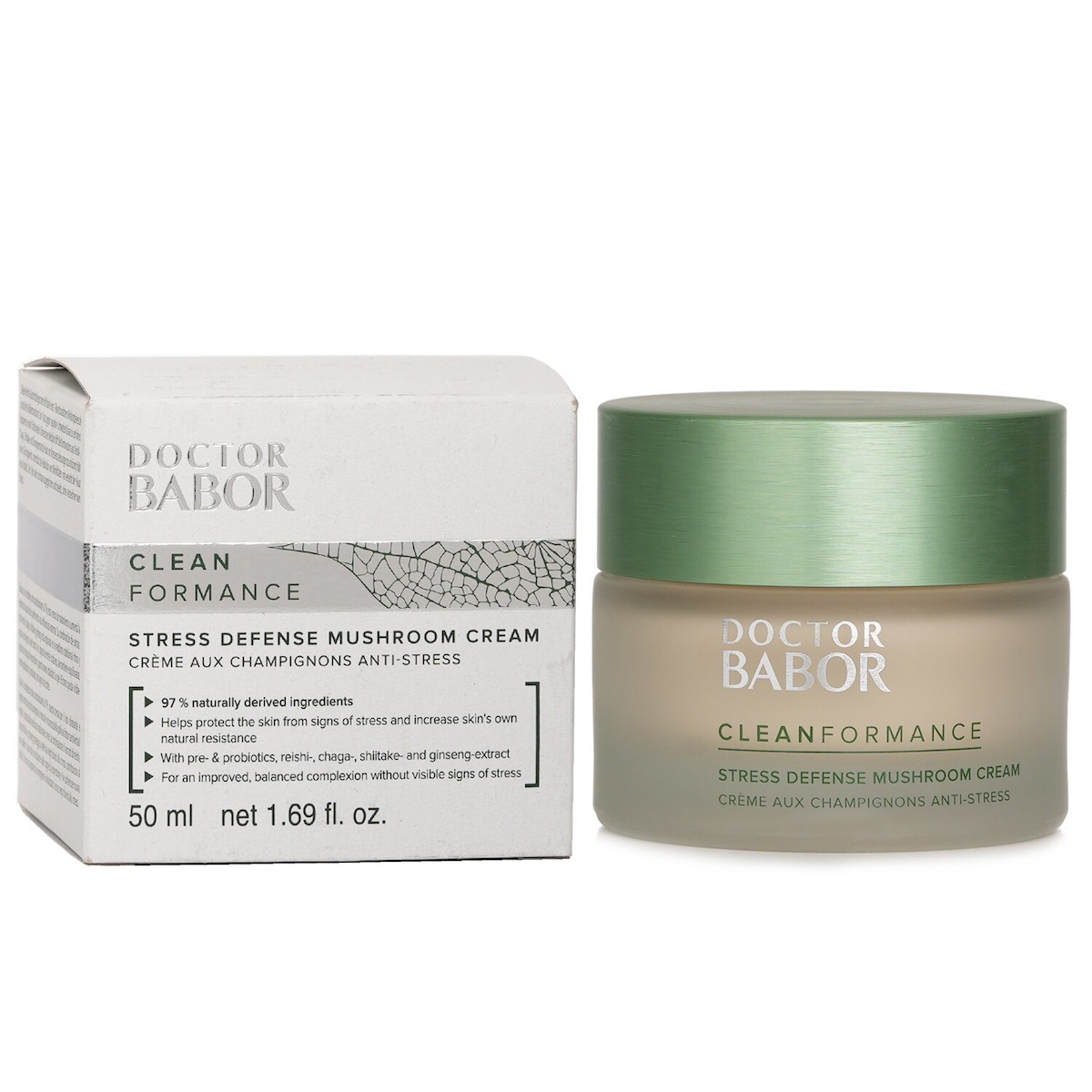 Clean Formance Stress Defense Mushroom Cream
