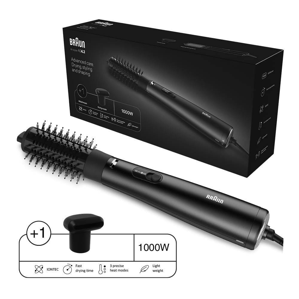 Braun Airstyler 1000w With Iontec Technology