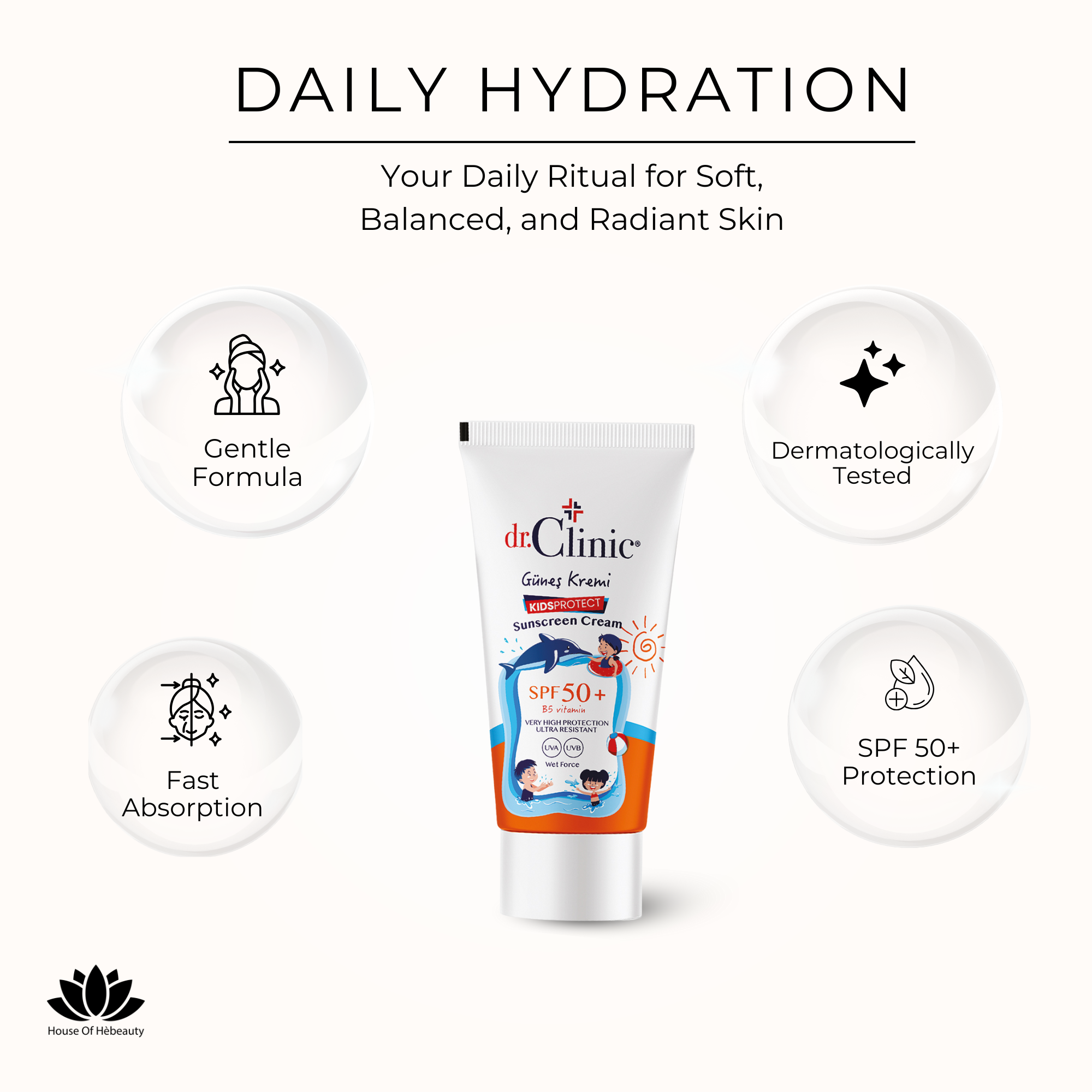 Kids Protect Sunscreen Spf 50+