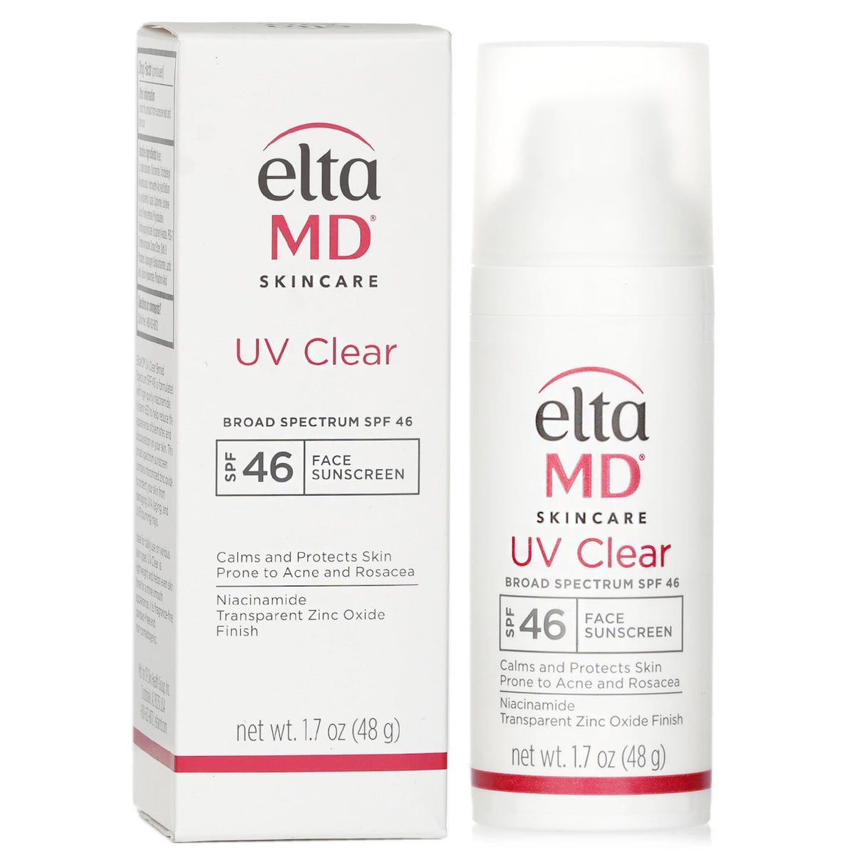Uv Clear Facial Sunscreen Spf 46 - For Skin Types Prone To Acne, Rosacea & Hyperpigmentation