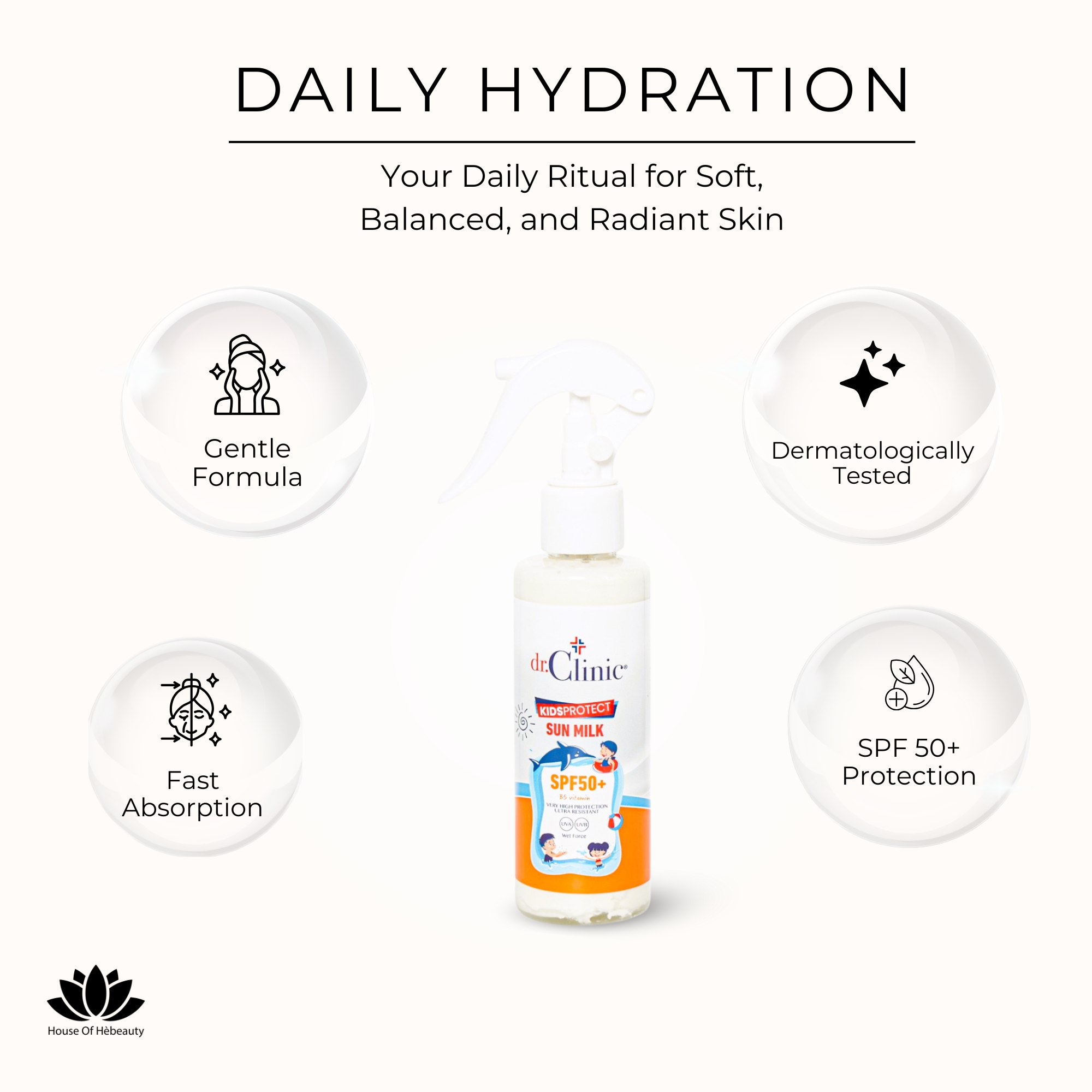 Kids Protect Sun Milk Spf 50+