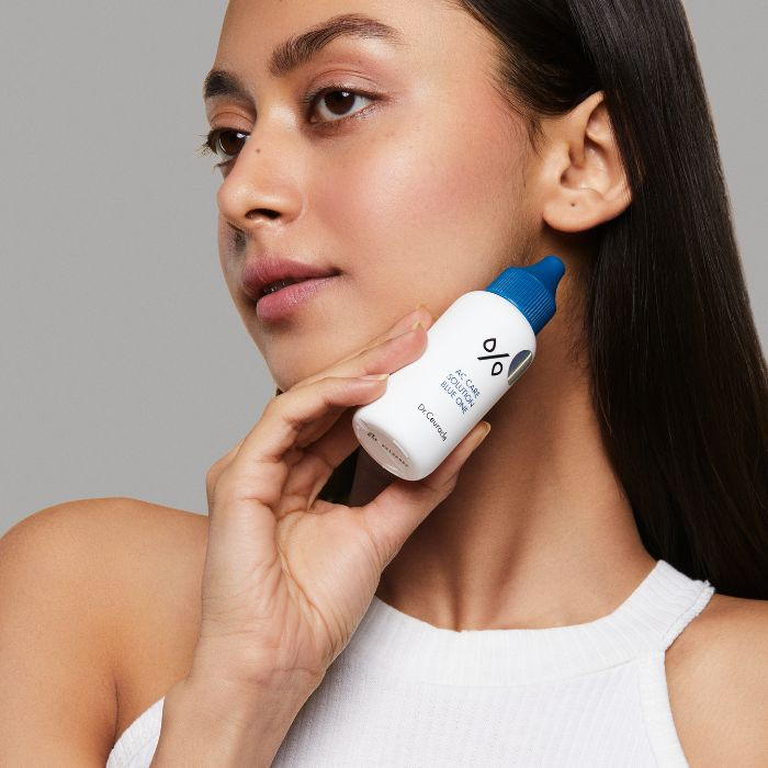 Ac Cure Solution Blue One, Salicylic Acid Spot Treatment For Acne And Blemishes