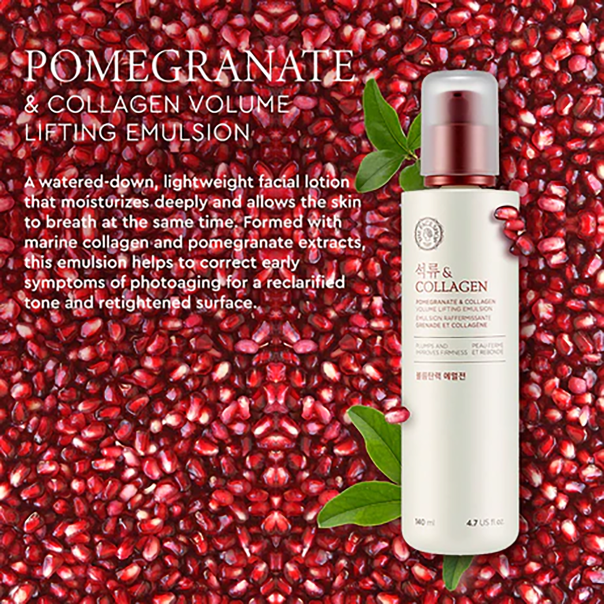 Pomegranate And Collagen Volume Lifting Emulsion