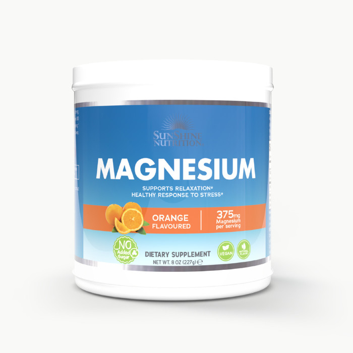 Nutrition Magnesium Powder Orange