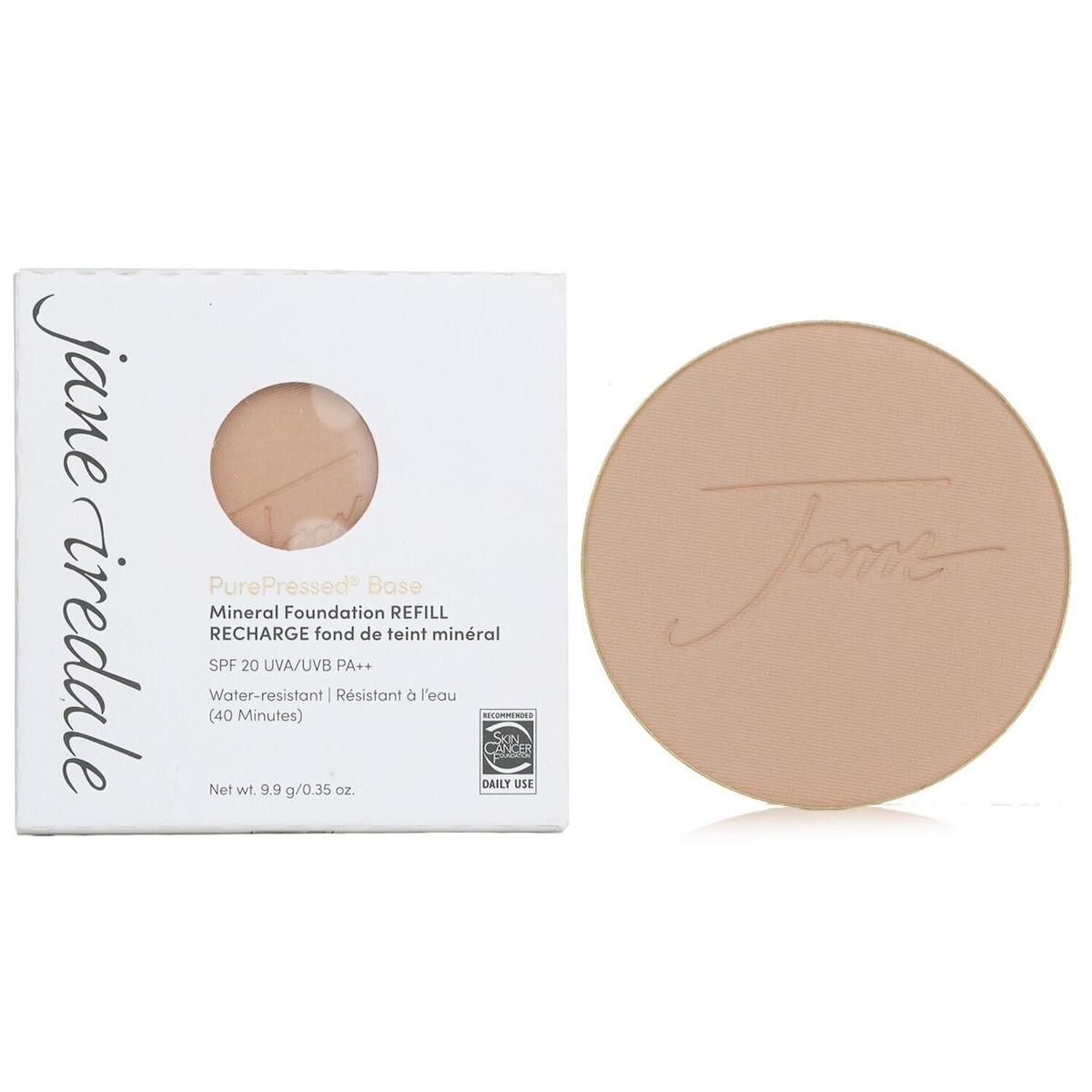 Purepressed Base Mineral Foundation Refill Spf 20