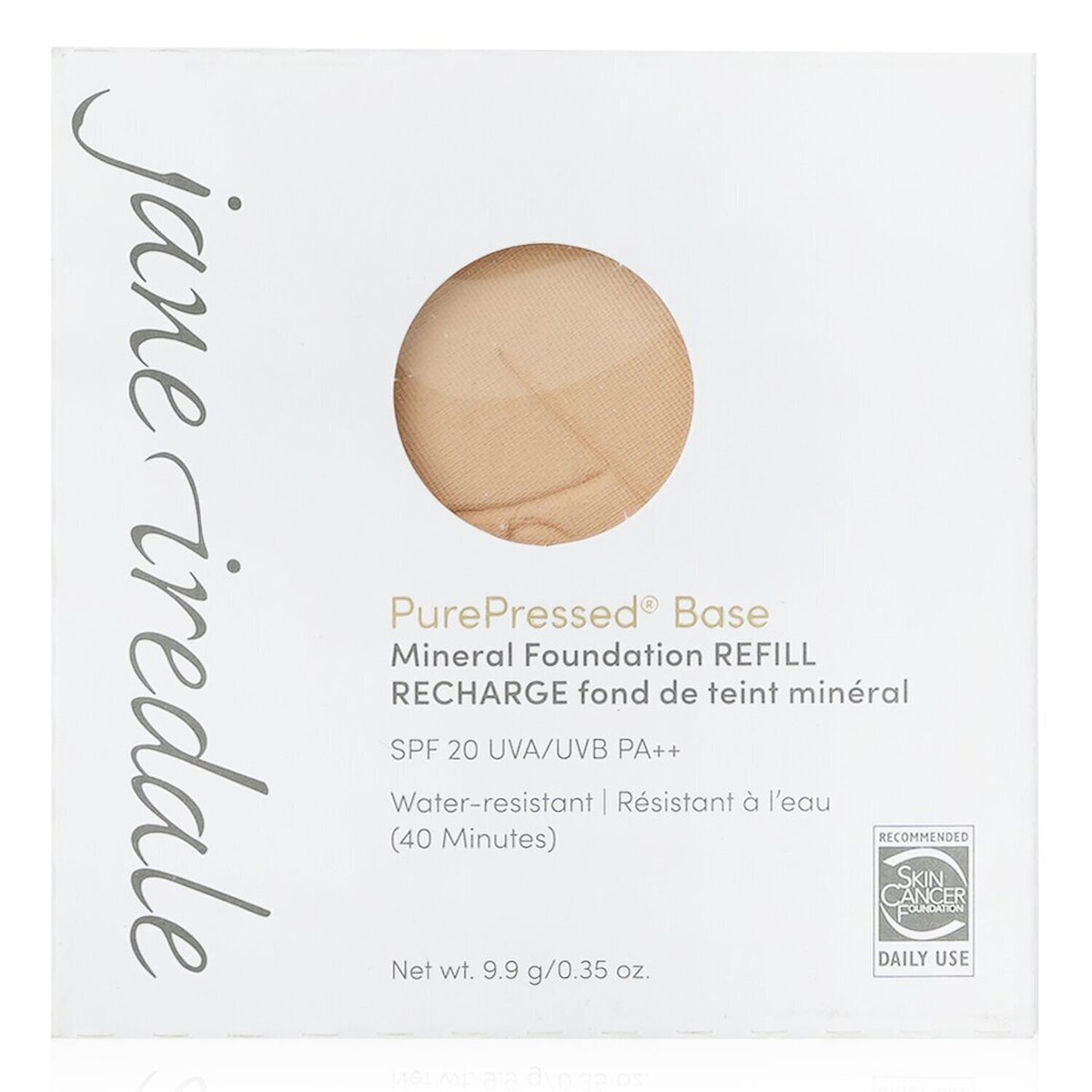 Purepressed Base Mineral Foundation Refill Spf 20