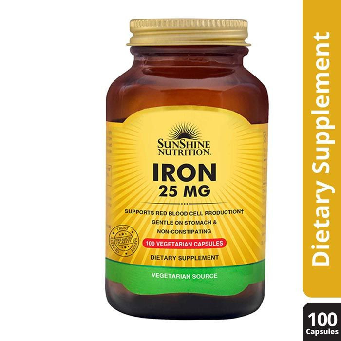 Nutrition Iron 25 Mg Capsules