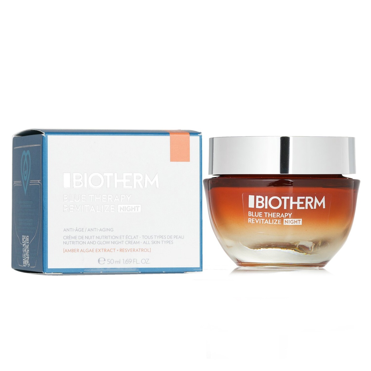 Blue Therapy Amber Algae Revitalize Intensely Revitalizing Night Cream