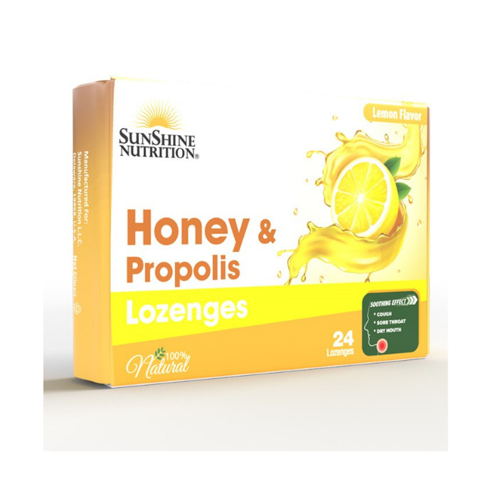 Nutrition Honey & Propolis Lozenges Lemon