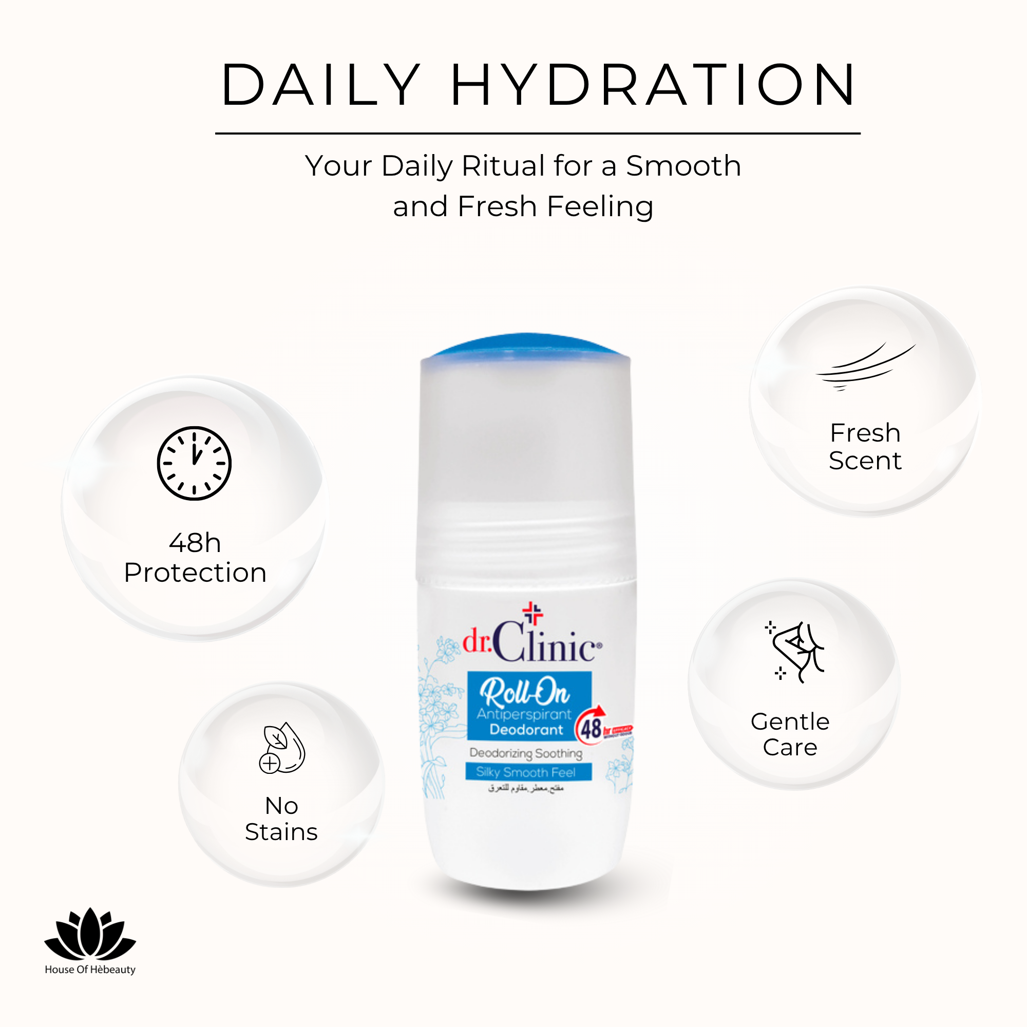 Roll-on Antiperspirant Deodorant – Cool Scent