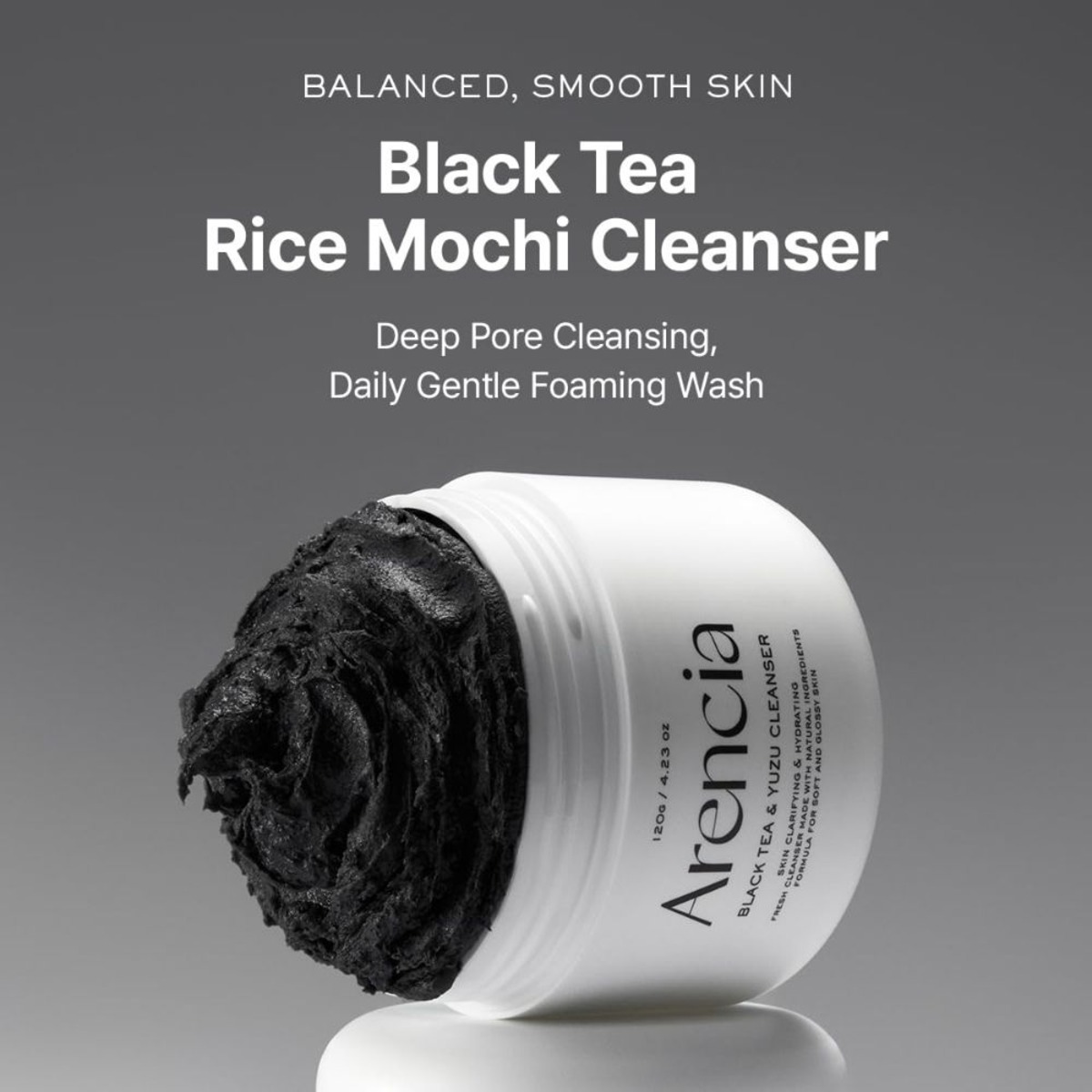 Black Tea Rice Mochi Cleanser