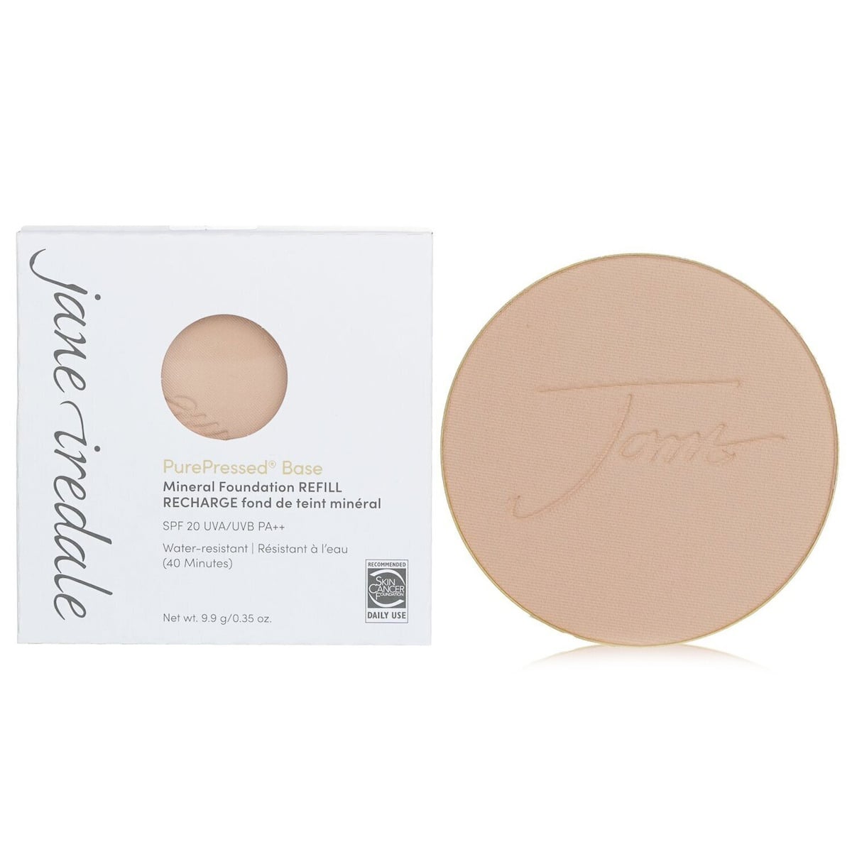 Purepressed Base Mineral Foundation Refill Spf 20