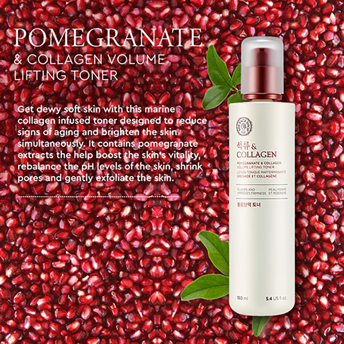 Pomegranate And Collagen Volume Lifting Toner