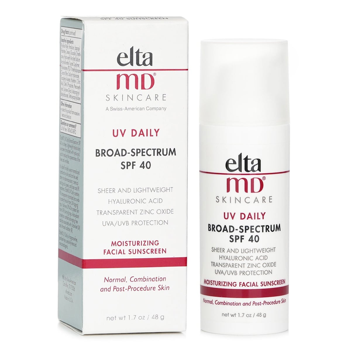 Uv Daily Moisturizing Facial Sunscreen Spf 40