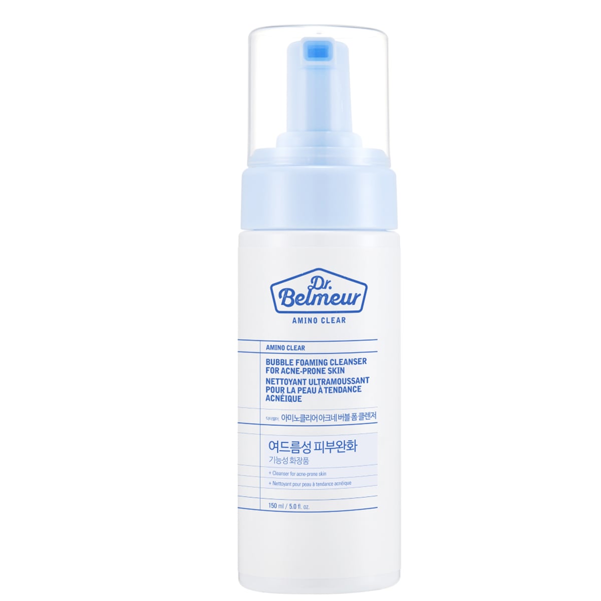 Amino Clear Bubble Foaming Cleanser For Aclne-pro