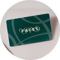Faces Gift Cards
